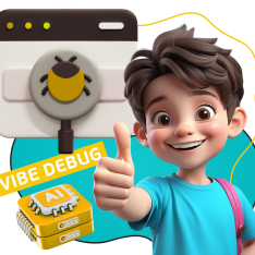 Тестирование & Vibe Debug. Охотники за багами - КИБЕРшкола программирования для детей, компьютерные курсы для школьников, начинающих и подростков - KIBERone г. Бор