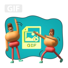 Gif-анимация - КИБЕРшкола программирования для детей, компьютерные курсы для школьников, начинающих и подростков - KIBERone г. Бор