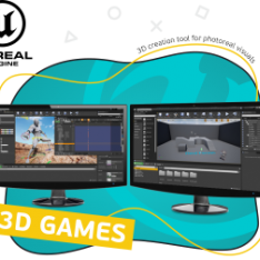 Unreal Engine 4. Игровой движок - КИБЕРшкола программирования для детей, компьютерные курсы для школьников, начинающих и подростков - KIBERone г. Бор