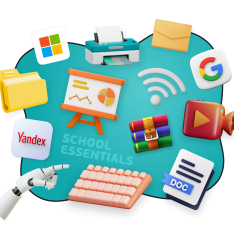 Цифровая база для школьника - КИБЕРшкола программирования для детей, компьютерные курсы для школьников, начинающих и подростков - KIBERone г. Бор