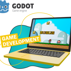 Godot.  Основа создания легендарных игр - КИБЕРшкола программирования для детей, компьютерные курсы для школьников, начинающих и подростков - KIBERone г. Бор