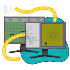 Исполнители чертежник и черепашка - КИБЕРшкола программирования для детей, компьютерные курсы для школьников, начинающих и подростков - KIBERone г. Бор