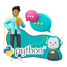 Умный чат-бот на Python на Telegram - КИБЕРшкола программирования для детей, компьютерные курсы для школьников, начинающих и подростков - KIBERone г. Бор