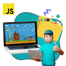 Программирование на JavaScript. Учимся создавать игры! - КИБЕРшкола программирования для детей, компьютерные курсы для школьников, начинающих и подростков - KIBERone г. Бор