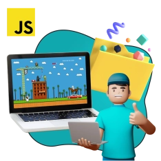 JavaScript + AI. Проектное обучение + геймификация + AI-помощники - КИБЕРшкола программирования для детей, компьютерные курсы для школьников, начинающих и подростков - KIBERone г. Бор